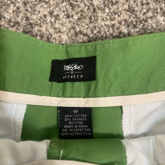 NWT Mossimo Kelly Green Shorts Size 10 98% Cotton - Picture 3 of 7